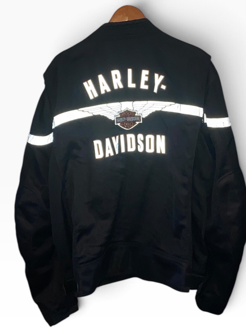 Harley-Davidson Men's Riding Gear Reflective Bomber Jacket moto jacket